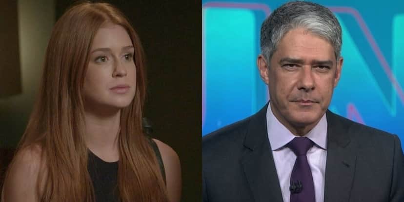 Marina Ruy Barbosa (Eliza) em cena de Totalmente Demais e William Bonner no Jornal Nacional; novela teve audiência recorde e superou JN (Foto: Reprodução/Globo) Marina Ruy Barbosa (Eliza) em cena de Totalmente Demais e William Bonner no Jornal Nacional; novela teve audiência recorde e superou JN (Foto: Reprodução/Globo)