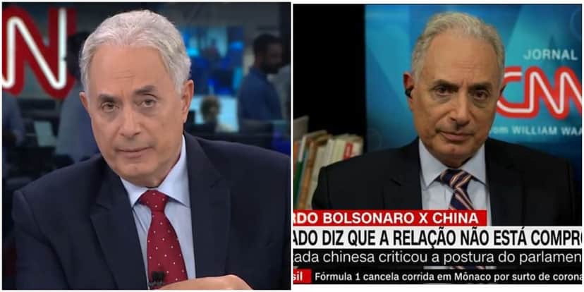 William Waack comanda o Jornal da CNN - Foto: Montagem William Waack comanda o Jornal da CNN - Foto: Montagem