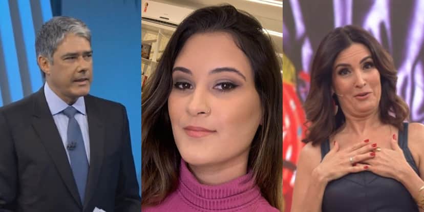 Bia Bonemer é filha de William Bonner e Fátima Bernardes (Foto: Reprodução/TV Globo/Instagram) Bia Bonemer é filha de William Bonner e Fátima Bernardes (Foto: Reprodução/TV Globo/Instagram)