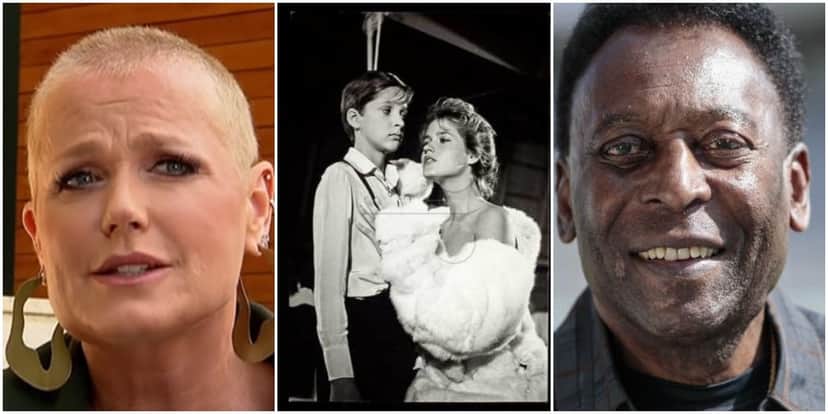 Xuxa surpreendeu ao falar sobre filme erótico e Pelé - Foto: Montagem Xuxa surpreendeu ao falar sobre filme erótico e Pelé - Foto: Montagem