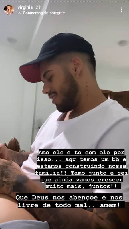 Virgínia e Zé Felipe esperam um filho e estão sendo criticados (Foto: Reprodução/ Instagram) Virgínia e Zé Felipe esperam um filho e estão sendo criticados (Foto: Reprodução/ Instagram)