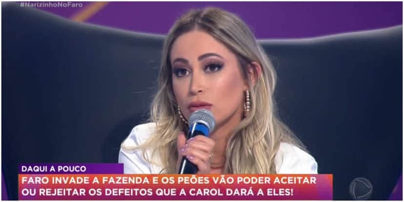 Carol Narizinho está em pé de guerra com Luiza Ambiel - Foto: Reprodução Carol Narizinho está em pé de guerra com Luiza Ambiel - Foto: Reprodução