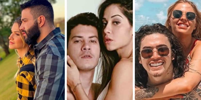 O futuro dos ex-casais após polêmicas separações (Foto: Reprodução) O futuro dos ex-casais após polêmicas separações (Foto: Reprodução)