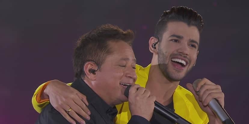 Gusttavo Lima e Leonardo farão live juntos (Foto: Reprodução / YouTube) Gusttavo Lima e Leonardo farão live juntos (Foto: Reprodução / YouTube)