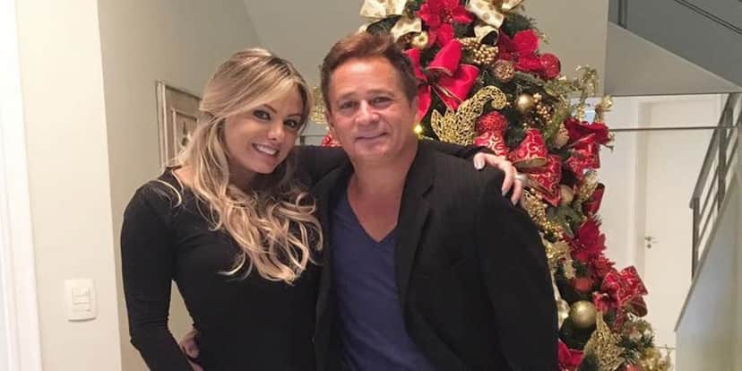 Leonardo e a esposa, Poliana Rocha (Foto: Reprodução / Instagram) Leonardo e a esposa, Poliana Rocha (Foto: Reprodução / Instagram)