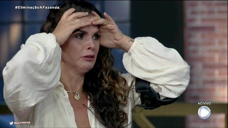 Luiza Ambiel está oficialmente eliminada da Fazenda 12 e fez programa bate recorde (Foto reprodução) Luiza Ambiel está oficialmente eliminada da Fazenda 12 e fez programa bate recorde (Foto reprodução)