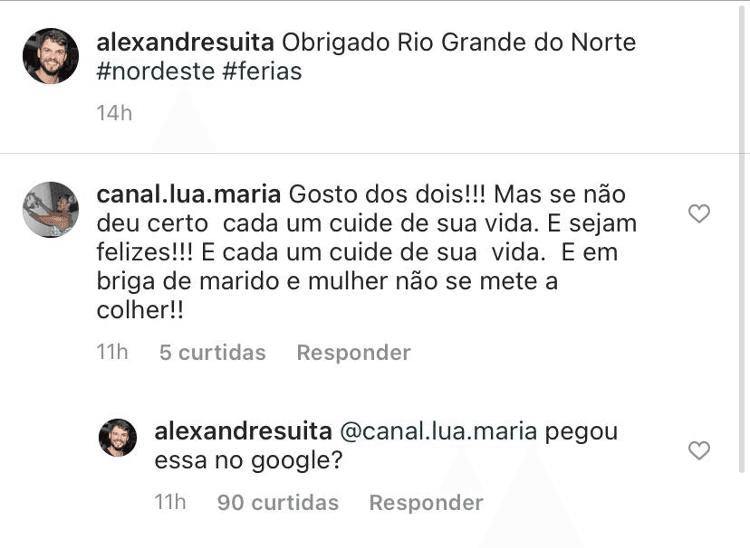 Alexandre, irmão de Andressa Suita, alfinetou Gusttavo Lima (Foto: reprodução/Instagram) Alexandre, irmão de Andressa Suita, alfinetou Gusttavo Lima (Foto: reprodução/Instagram)
