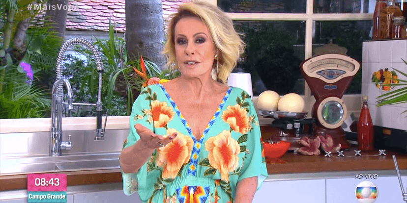 Ana Maria Braga comunicou sobre o sumiço de Louro José (Foto: reprodução/Globo) Ana Maria Braga comunicou sobre o sumiço de Louro José (Foto: reprodução/Globo)