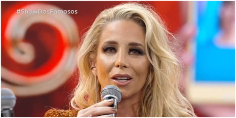 Danielle Winits na Dança dos Famosos. (Foto: Reprodução / Globo) Danielle Winits na Dança dos Famosos. (Foto: Reprodução / Globo)