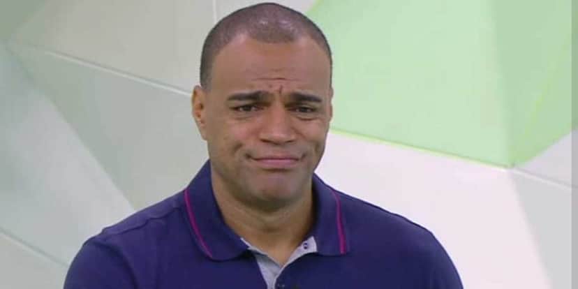 Denilson no "Jogo Aberto" (Foto: Reprodução/Band) Denilson no "Jogo Aberto" (Foto: Reprodução/Band)