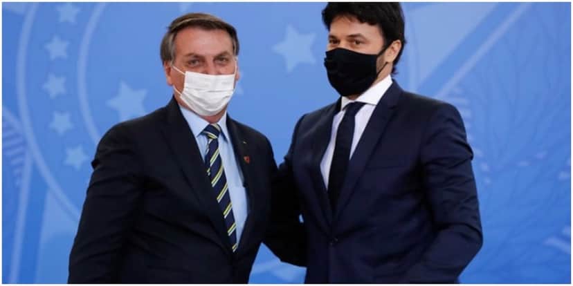 O marido de Patrícia Abravanel com o presidente Jair Bolsonaro - Foto: Reprodução O marido de Patrícia Abravanel com o presidente Jair Bolsonaro - Foto: Reprodução