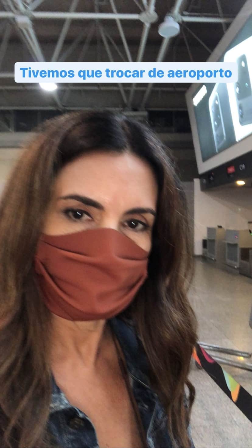 Fátima Bernardes passa por perrengue durante viagem (Foto: Reprodução/ Instagram) Fátima Bernardes passa por perrengue durante viagem (Foto: Reprodução/ Instagram)