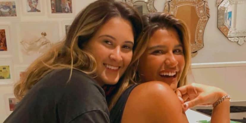 Giulia Costa se declarou para Bia Bonemer (Foto: reprodução) Giulia Costa se declarou para Bia Bonemer (Foto: reprodução)