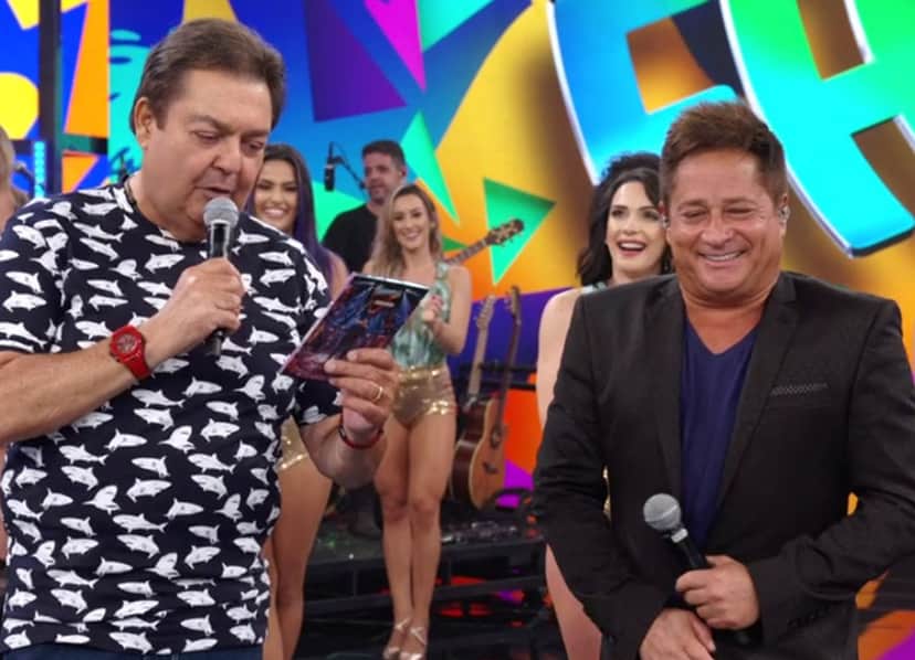 Datena revelou medo que Leonardo tem de Faustão (Foto: Reprodução) Datena revelou medo que Leonardo tem de Faustão (Foto: Reprodução)