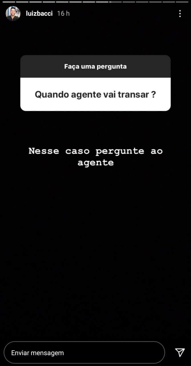 Jornalista recebeu convite para transar (Foto: Reprodução/ Instagram) Jornalista recebeu convite para transar (Foto: Reprodução/ Instagram)