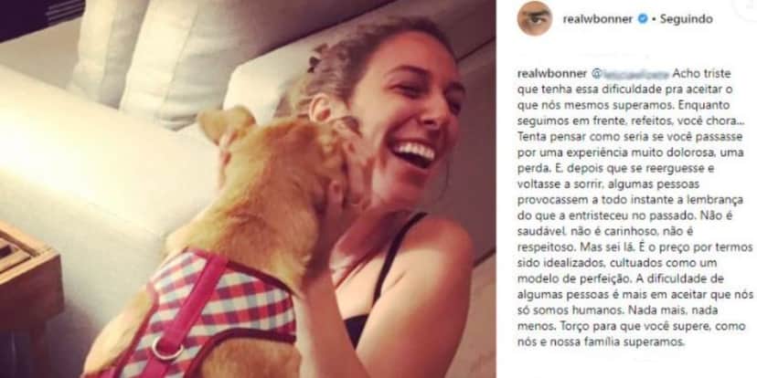 Natasha Dantas foi defendida pelo marido (Foto: Reprodução/Instagram) Natasha Dantas foi defendida pelo marido (Foto: Reprodução/Instagram)
