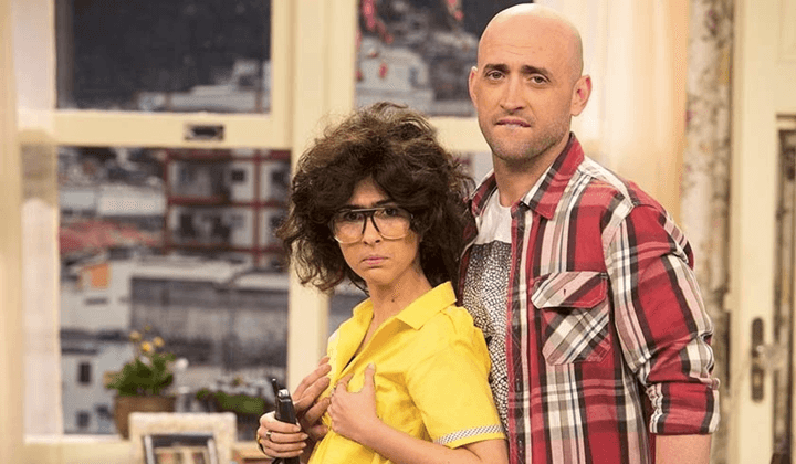 Tatá Werneck e Paulo Gustavo (Foto: reprodução/Globo)