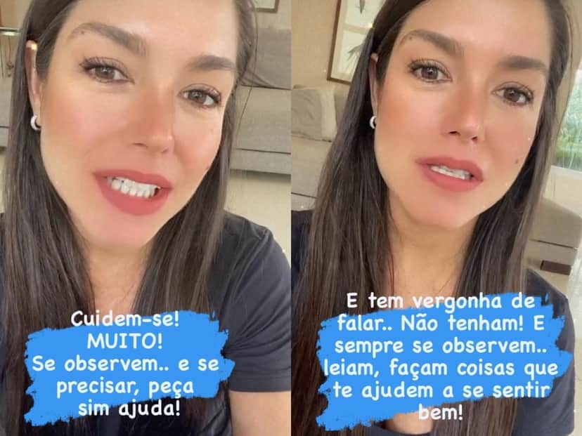 Thais Fersoza desabafou em stories - Foto: Montagem Thais Fersoza desabafou em stories - Foto: Montagem