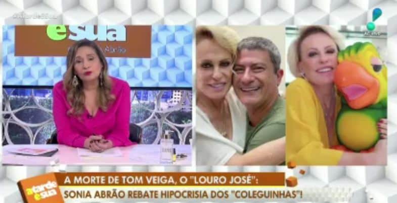 Jornalista fala sobre morte de Tom Veiga (Reprodução: TV) Jornalista fala sobre morte de Tom Veiga (Reprodução: TV)