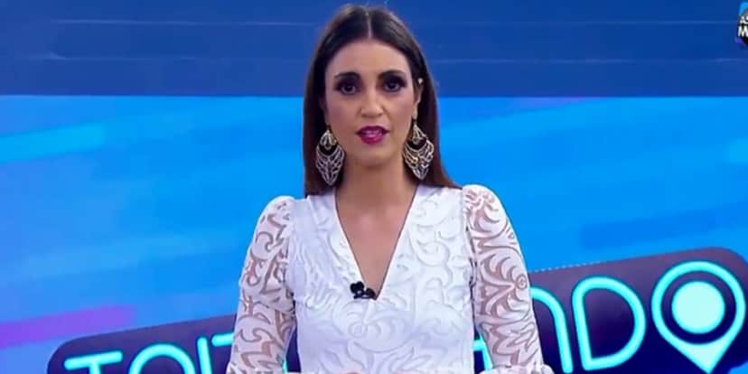 Chris Flores no Triturando (Foto: Divulgação) Chris Flores no Triturando (Foto: Divulgação)