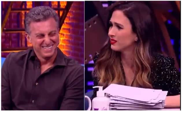 Luciano Huck e Tatá Werneck (Foto: Reprodução) Luciano Huck e Tatá Werneck (Foto: Reprodução)