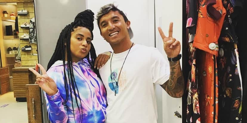 Após beijo em redes sociais, MC Loma abre o jogo sobre romance com Flávio Nakagima (Foto: Reprodução/Instagram) Após beijo em redes sociais, MC Loma abre o jogo sobre romance com Flávio Nakagima (Foto: Reprodução/Instagram)