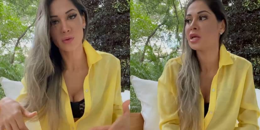 Mayra Cardi abre o jogo e revela de quem era pé misterioso em foto (Foto: Reprodução/Instagram) Mayra Cardi abre o jogo e revela de quem era pé misterioso em foto (Foto: Reprodução/Instagram)