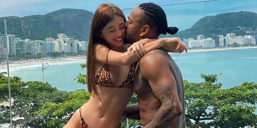 Nego do Borel e Duda Reis aproveitam o sábado na piscina (Foto: Reprodução/Instagram) Nego do Borel e Duda Reis aproveitam o sábado na piscina (Foto: Reprodução/Instagram)