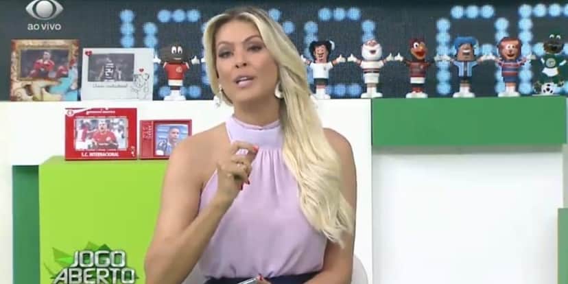 Renata Fan é tida como a estrela do esporte na Band (Foto: Reprodução) Renata Fan é tida como a estrela do esporte na Band (Foto: Reprodução)
