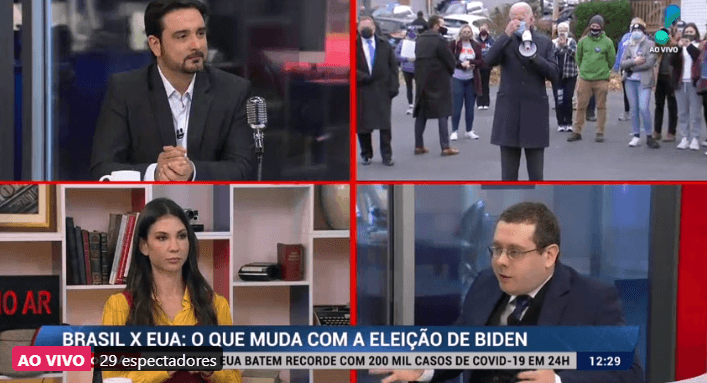 Amanda Klein, que comanda o Opinião no Ar, surgiu em bate-boca (Foto reprodução) Amanda Klein, que comanda o Opinião no Ar, surgiu em bate-boca (Foto reprodução)