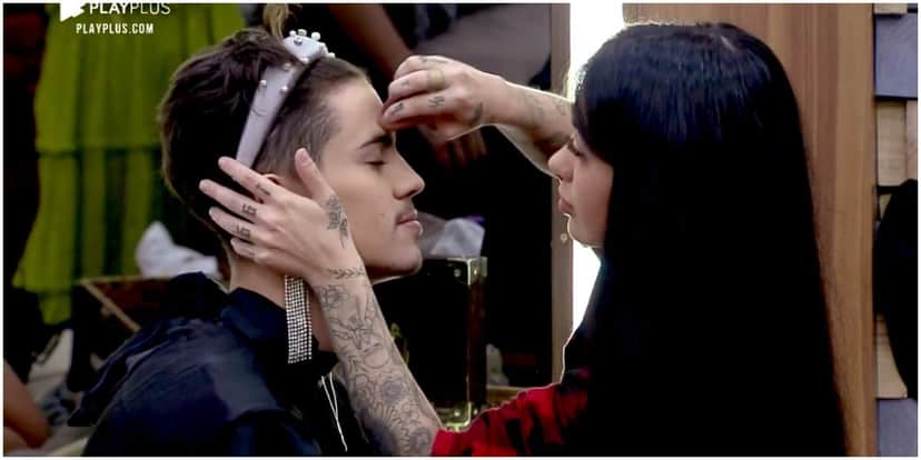 Biel e Mirella durante o reality A Fazenda - Foto: Reprodução Biel e Mirella durante o reality A Fazenda - Foto: Reprodução