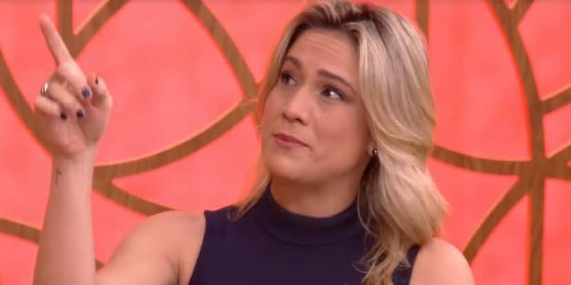 Fernanda Gentil no "Encontro" de hoje (Foto: Reprodução/TV Globo) Fernanda Gentil no "Encontro" de hoje (Foto: Reprodução/TV Globo)