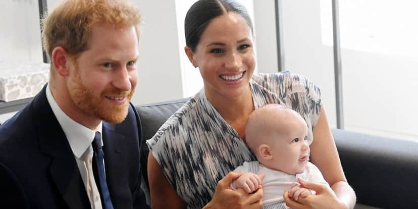 Príncipe Harry, Meghan Markle e Archie (Foto: Reprodução) Príncipe Harry, Meghan Markle e Archie (Foto: Reprodução)