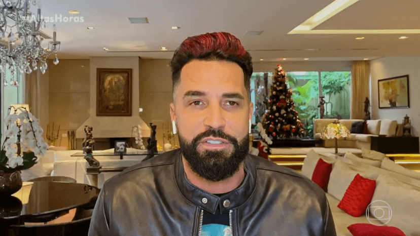 Latino teve que falar da sua relação com os filhos (Foto: Reprodução) Latino teve que falar da sua relação com os filhos (Foto: Reprodução)