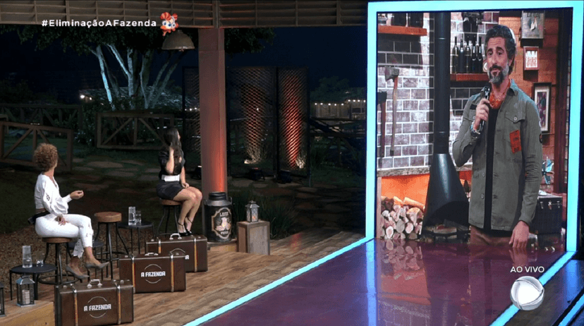 Fogos de artifício invadiram A Fazenda (Foto: Reprodução) Marcos Mion Fogos de artifício invadiram A Fazenda (Foto: Reprodução) Marcos Mion