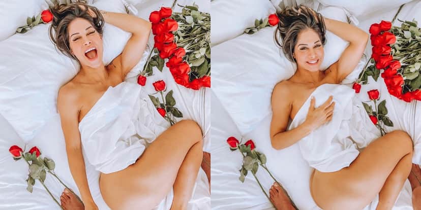 Internautas apontam pés de Arthur Aguiar em publicação feita por Mayra Cardi (Foto: Reprodução/Instagram) Internautas apontam pés de Arthur Aguiar em publicação feita por Mayra Cardi (Foto: Reprodução/Instagram)