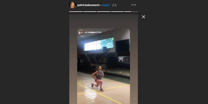 Patrícia Abravanel foi flagrada por personal trainer realizando atividade (Foto: Reprodução/Instagram) Patrícia Abravanel foi flagrada por personal trainer realizando atividade (Foto: Reprodução/Instagram)