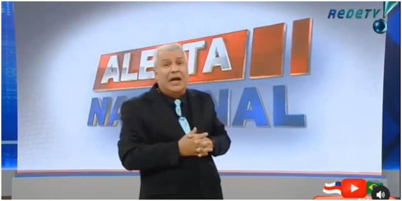 Sikêra Junior esculachou ao vivo no Alerta Nacional (Foto: Reprodução) Sikêra Junior esculachou ao vivo no Alerta Nacional (Foto: Reprodução)