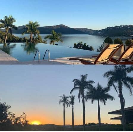 Gusttavo Lima passa feriado em mansão de amigos Gusttavo Lima passa feriado em mansão de amigos