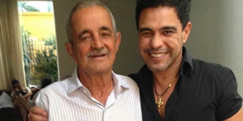 Zezé di Camargo e seu pai, Francisco (Foto: Divulgação)