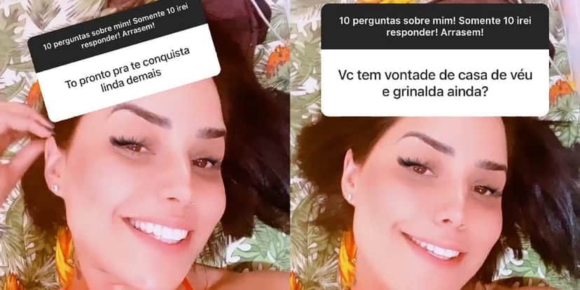 Cantora Perlla recebe cantada de internauta e revela fase de solteira (Foto: Reprodução/Instagram) Cantora Perlla recebe cantada de internauta e revela fase de solteira (Foto: Reprodução/Instagram)