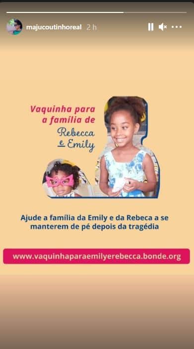 Maju Coutinho ressurge para falar sobre caso de solidariedade (Reprodução: Instagram) Maju Coutinho ressurge para falar sobre caso de solidariedade (Reprodução: Instagram)