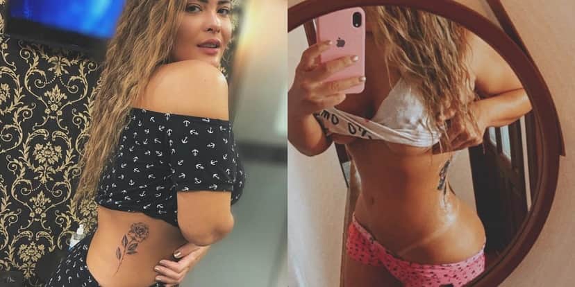 Escritora Geisy Arruda mostra nova tatuagem e web vai a loucura (Foto: Reprodução/Instagram) Escritora Geisy Arruda mostra nova tatuagem e web vai a loucura (Foto: Reprodução/Instagram)