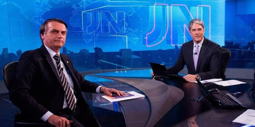 Jair Bolsonaro tem uma implicância com a platinada (Foto: Reprodução/TV Globo) Jair Bolsonaro tem uma implicância com a platinada (Foto: Reprodução/TV Globo)