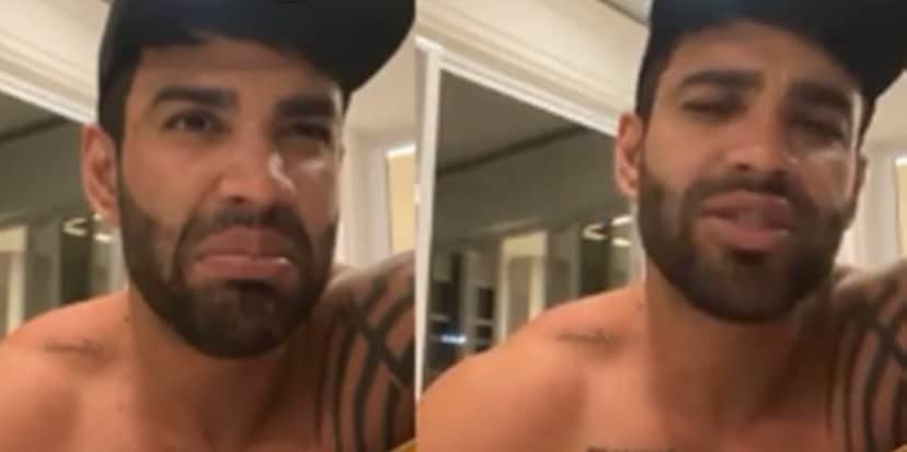 Gusttavo Lima disse a verdade sobre o que pensa da cachaça do amigo Leonardo (Foto: Montagem)
