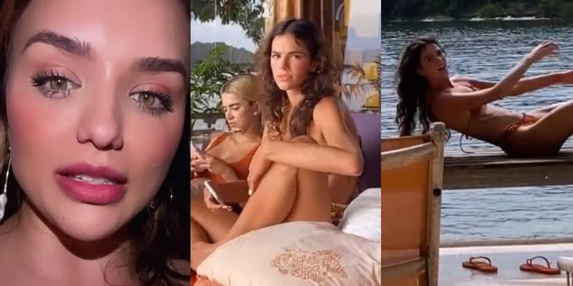 Rafa Kalimann, Bruna Marquezine Rafa Kalimann, Bruna Marquezine