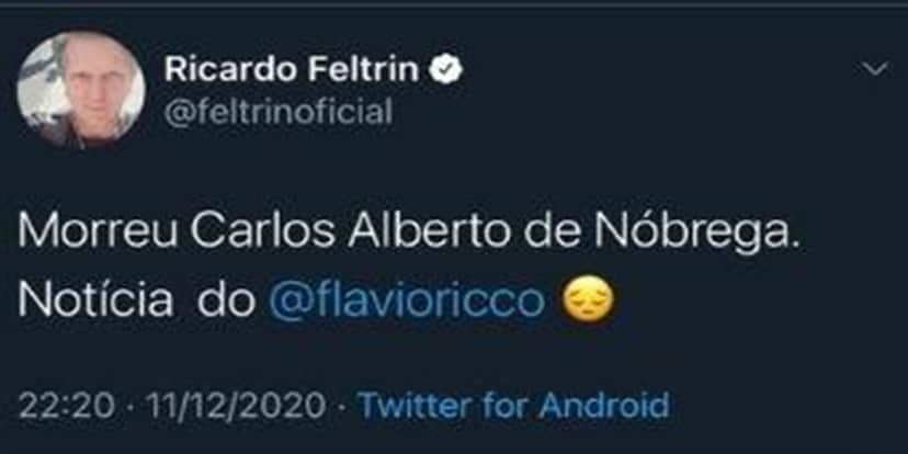 Ricardo Feltrin, Carlos Alberto de Nóbrega Ricardo Feltrin, Carlos Alberto de Nóbrega