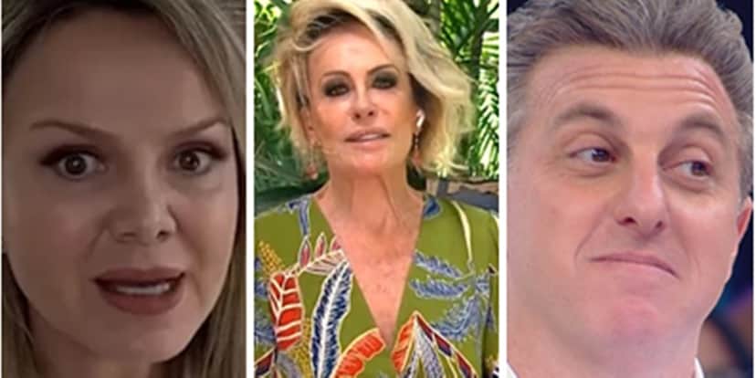 Eliana, Ana Maria Braga e Luciano Huck (Foto: Reprodução) Eliana, Ana Maria Braga e Luciano Huck (Foto: Reprodução)