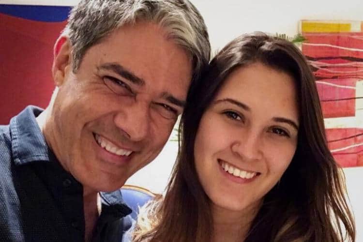 William Bonner e a filha, Beatriz Bonemer William Bonner e a filha, Beatriz Bonemer