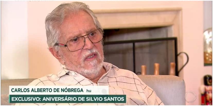 O humorista Carlos Alberto de Nóbrega, do SBT - Foto: Reprodução O humorista Carlos Alberto de Nóbrega, do SBT - Foto: Reprodução
